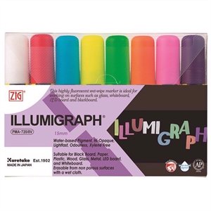 ZIG Marker Illumigraph 15mm 8/fodral