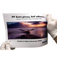 Grafisk-Handel PP Semi glossy, självhäftande 190 gram - 42" x 30 meter