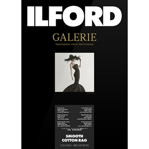 Ilford Smooth Cotton Rag for FineArt Album - 210mm x 245mm - 25 ark