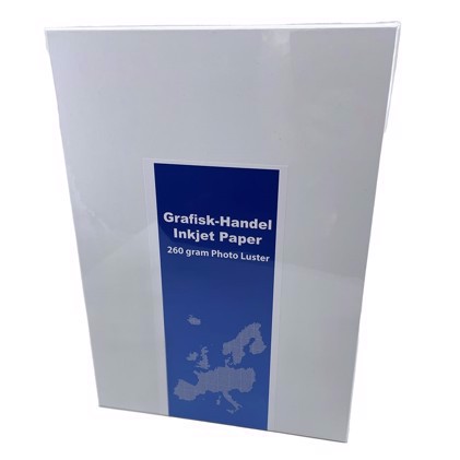 Grafisk-Handel Photo luster 260 gram - A2, 25 ark