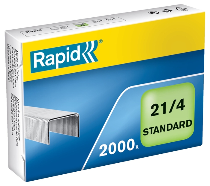 Rapid Staple 21/4 standard galv (2000)