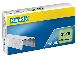 Rapid Staples 23/8 standard galv (1000)