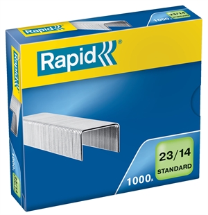 Rapid Staples 23/14 standard (1000)