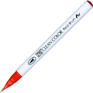 ZIG Clean Color Brush Pen 020 fl. Röd