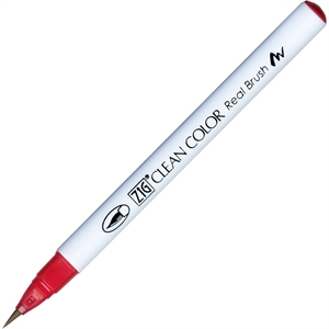 ZIG Clean Color Brush Pen 029 fl. Pelargon röd
