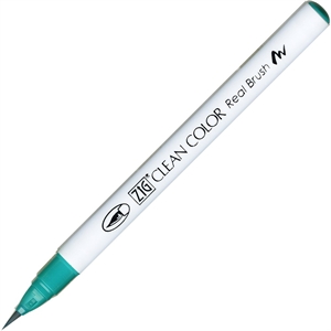 ZIG Clean Color Brush Pen 042 fl. Turkosgrön