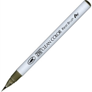 ZIG Clean Color Brush Pen 093 fl. Grönaktigt grå