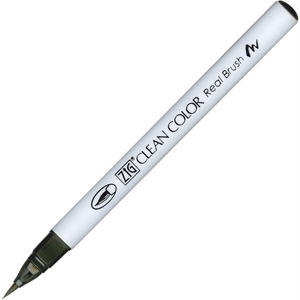ZIG Clean Color Brush Pen 095 fl. Mörkgrå