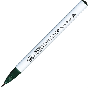 ZIG Clean Color Brush Pen 400 fl. Maringrön