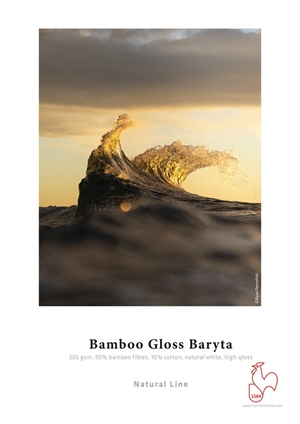 Hahnemühle Bamboo Gloss Baryta 305 g/m² - 36" x 12 meter