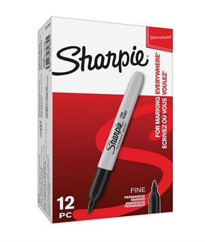 Sharpie Marker Fine 1,0 mm svart
