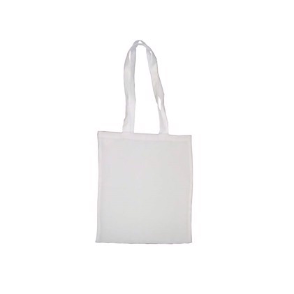 Tote Bag White - 35,5 x 41 cm Polyester - 38 cm handles
