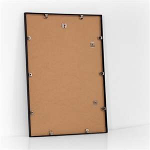 Svart aluminiumram 50 x 70 cm PLEXI
