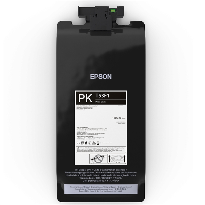 Epson bläckpåse Photo Black 1600 ml - T53F1