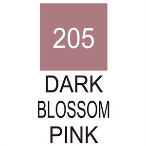 ZIG Clean Color Brush Pen 205 Dark Blossom Pink