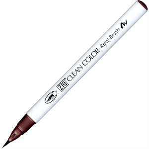 ZIG Clean Color Brush Pen 207 Bordeaux Red