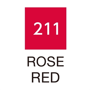 ZIG Clean Color Brush Pen 211 Rose red