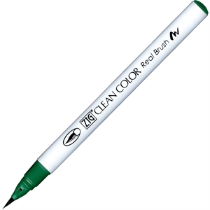 ZIG Clean Color Brush Pen 414 Skogsgrön