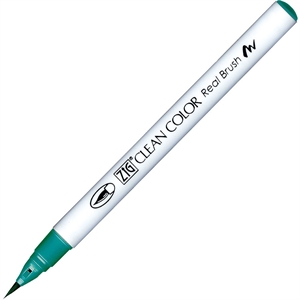 ZIG Clean Color Brush Pen 417 Blågrön