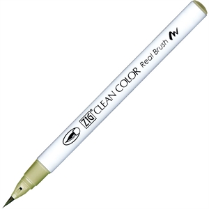 ZIG Clean Color Brush Pen 421 Ljus mossgrön