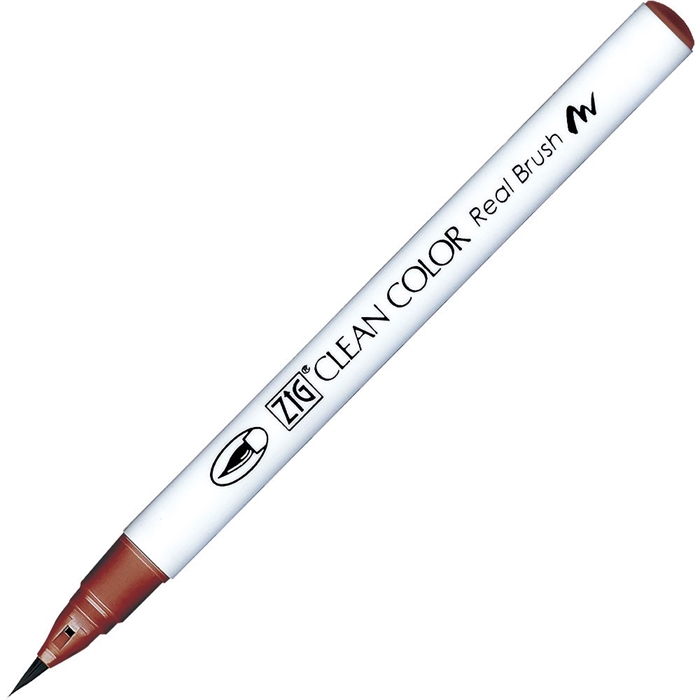 ZIG Clean Color Brush Pen 604 Röd ockra