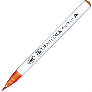 ZIG Clean Color Brush Pen 704 Cinnabar Red