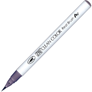 ZIG Clean Color Brush Pen 809 Purplish Gray