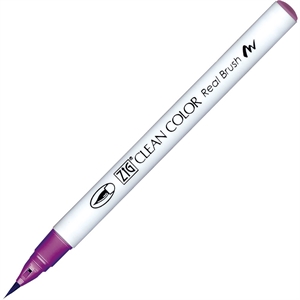 ZIG Clean Color Brush Pen 812 Deep Red Grape