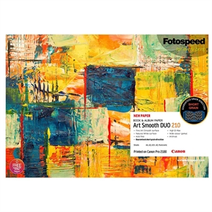 Fotospeed Art Smooth DUO 210 - A4 25 ark
