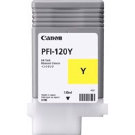 Canon Yellow PFI-120 Y -130 ml bläckpatron