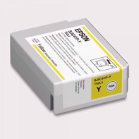Epson Yellow bläckpatron för Epson C4000 - 50 ml (SJIC41P-Y)