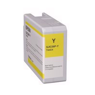 Epson Yellow bläckpatron till Epson C6000 och C6500 - 80 ml