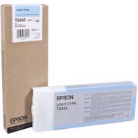 Epson Light Cyan 220 ml bläckpatron T6065 och 4880