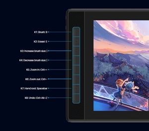 Huion Kamvas pro 16 (2.5) Cosmo Black 