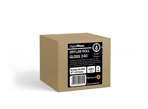 Permajet P70 Premium Gloss Drylab Rulle 240 g/m² - 5\'\' (12,7 cm) x 65 meter