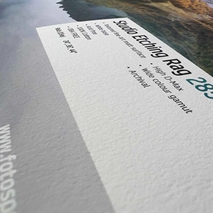 Fotospeed Studio Etching Rag – 24" x 15 meter