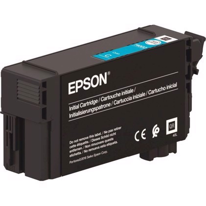 Epson  T40C2 Cyan - 26 ml bläckpatron - Epson SureColor SC-T3100, SC-T3100N, SC-T5100, SC-T5100N